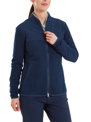 FootJoy Ladies MicroFleece Full-Zip Midlayer Pullover