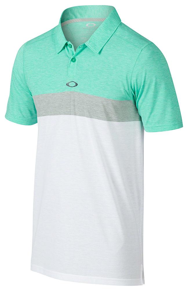 Oakley Mens Anderson Tailored Fit Golf Polo Shirt