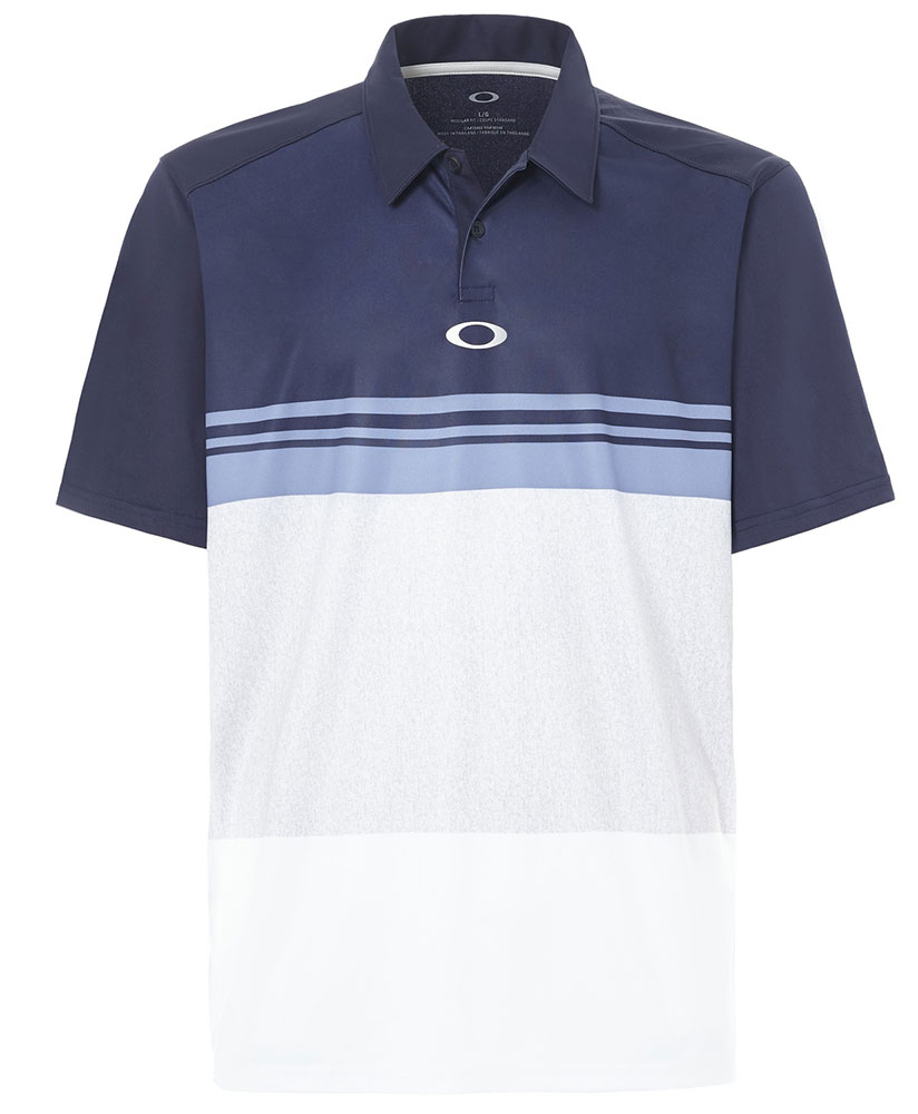 Oakley Mens Colour Block Take Polo Shirt - Golfonline