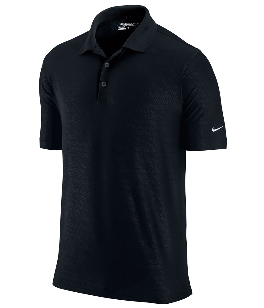 Nike Mens Dri-Fit Fractured Emboss Polo Shirt - Golfonline