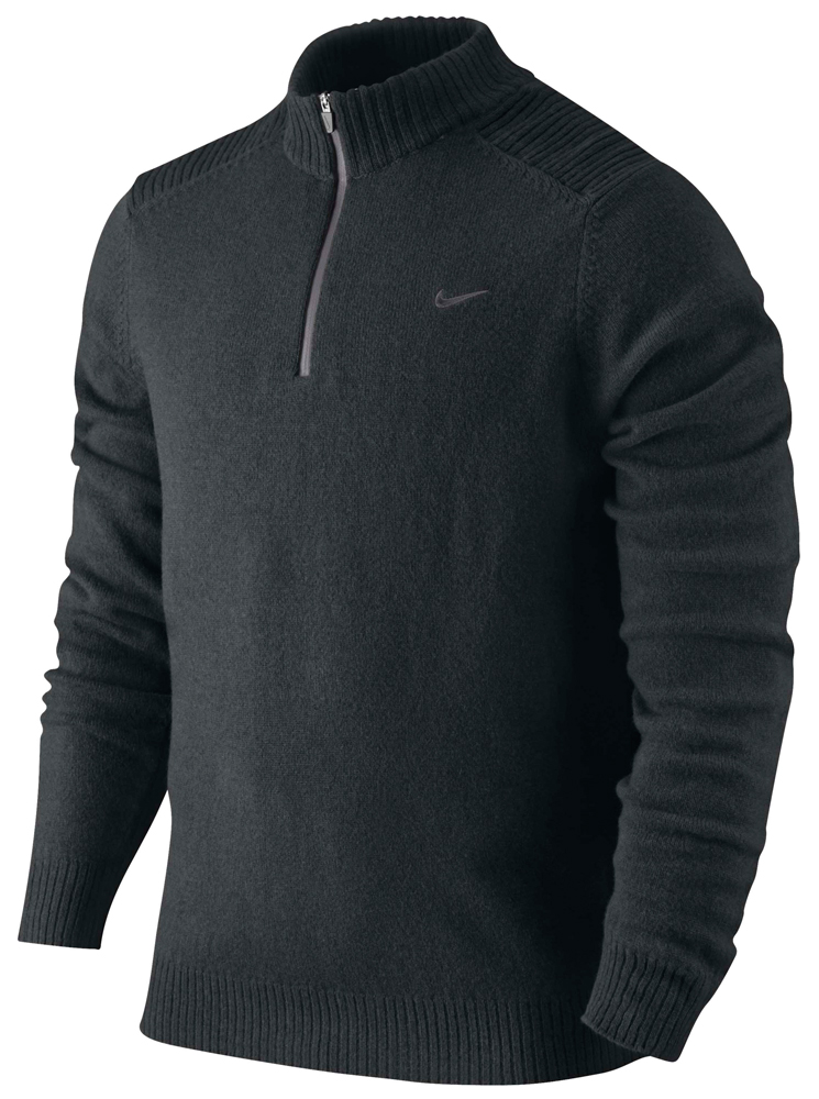 Nike Mens 1/2 Zip Lambswool Sweater 2012 - Golfonline