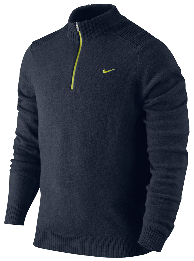 Nike Mens 1/2 Zip Lambswool Sweater 2012 - Golfonline