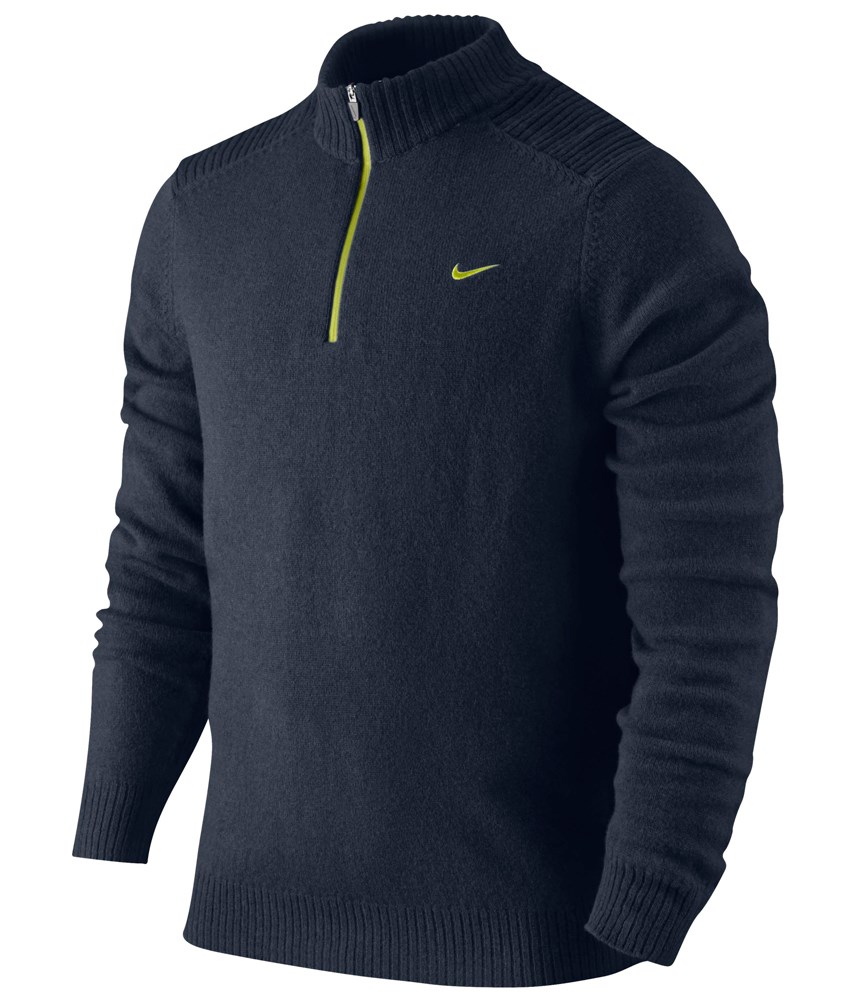 Nike Mens 1/2 Zip Lambswool Sweater 2012 - Golfonline
