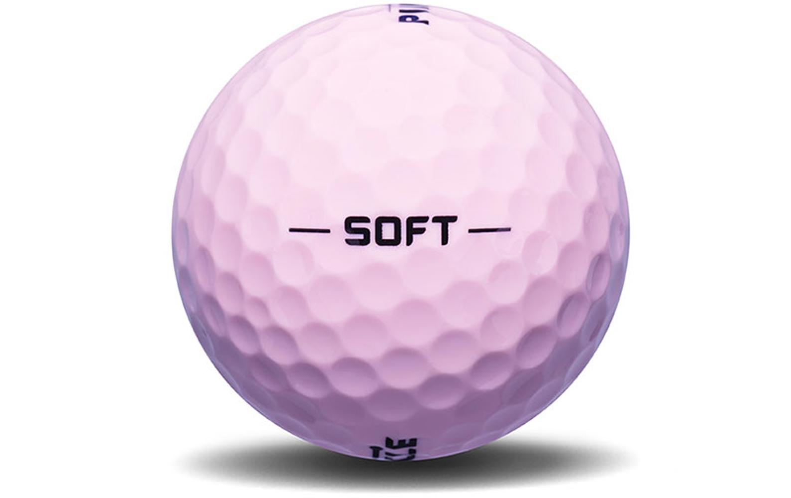 Pinnacle Ladies Soft Pink Golf Balls (12 Balls)