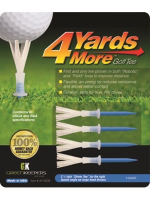 4 Yards More Golf Tees