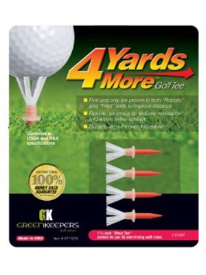 4 Yards More Golf Tees