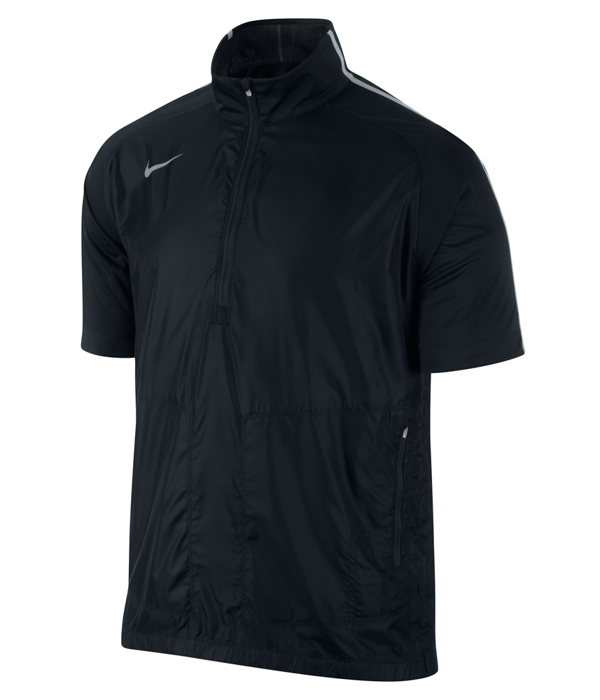 Nike Mens Half Zip Short Sleeve Wind Top | GolfOnline