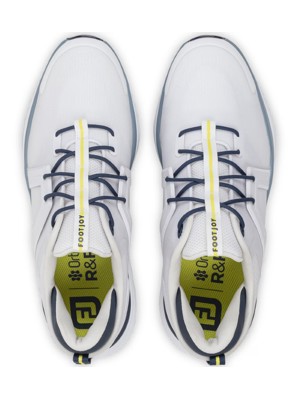 Limited Edition - FootJoy Mens HyperFlex Golf Shoes - White/Citron/Skyway
