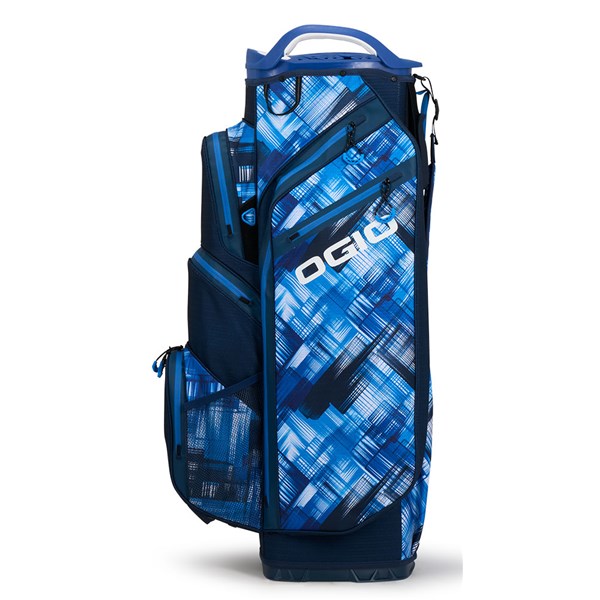 OGIO 2023 Woode Cart Bag Blue Hash