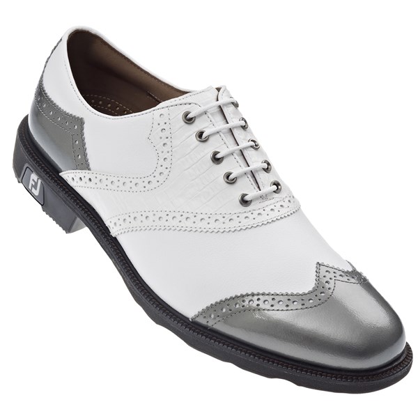 FootJoy Mens FJ Icon Golf Shoes (White 