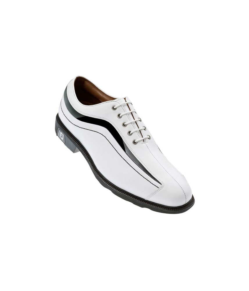 FootJoy FJ Icon Golf Shoes White/White Mini Croc