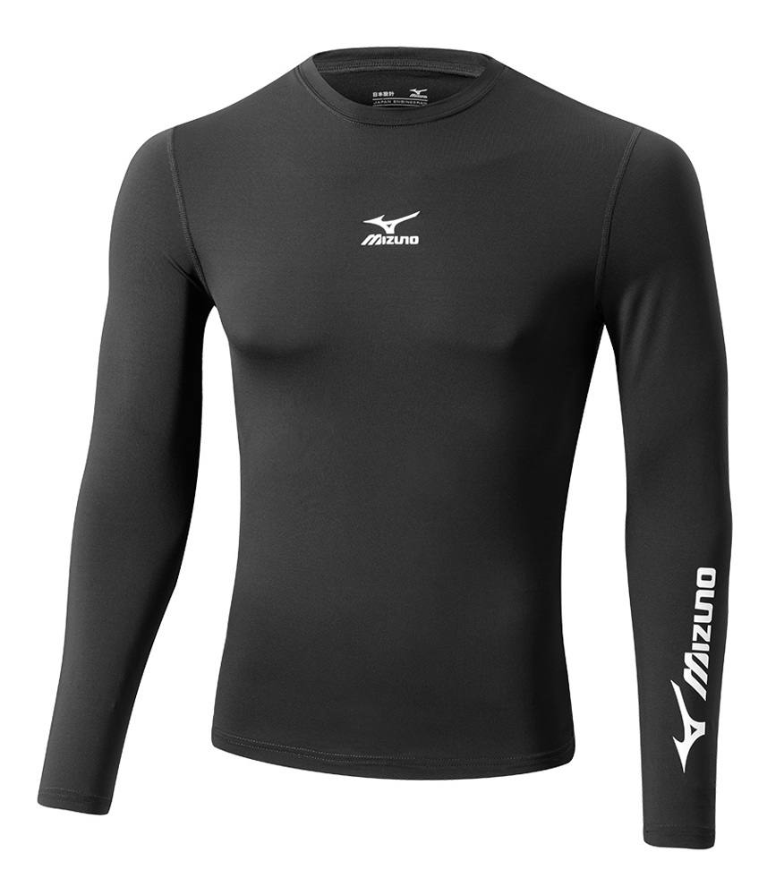 Mizuno Mens Long Sleeve Base Layer Top