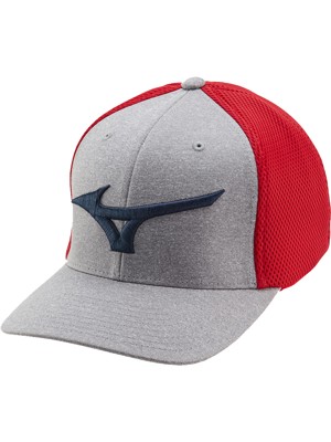 Mizuno Mens Fitted MeshBack Cap