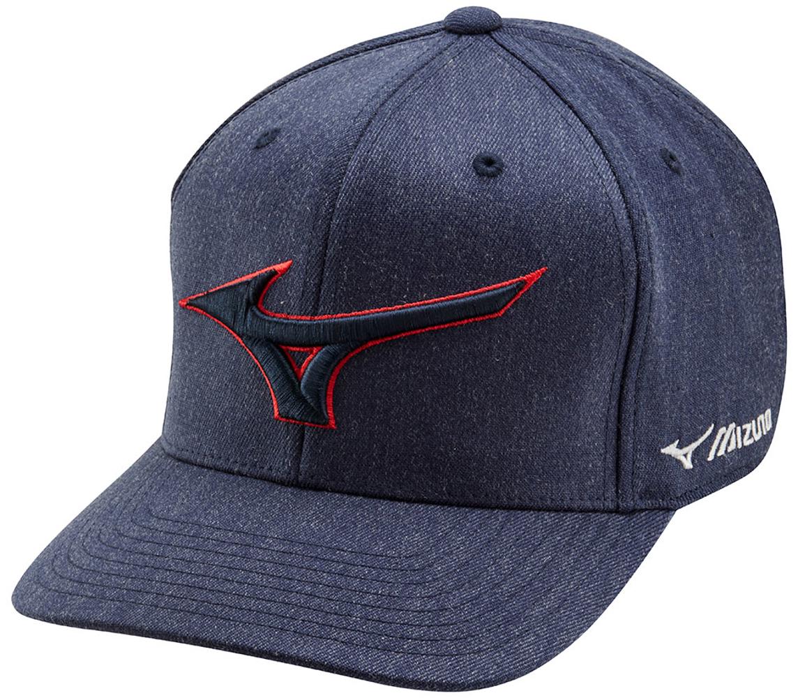 mizuno diamond snapback hat