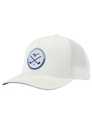Mizuno Mens Crossed Clubs Meshback Cap