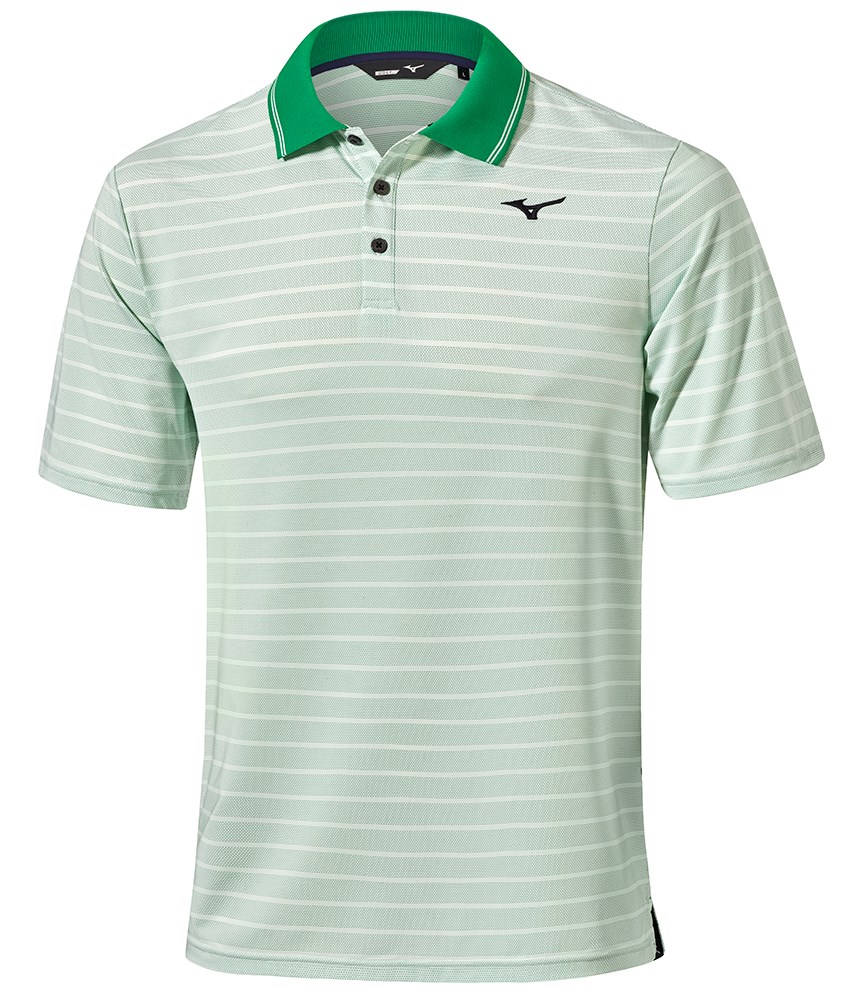 Mizuno Mens Quick Dry Boarder Polo Shirt - Golfonline