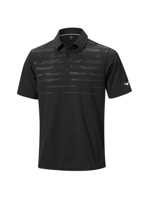 Mizuno Mens Breath Thermo Winter Jacquard Polo Shirt