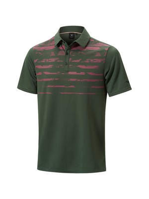 Mizuno Mens Breath Thermo Winter Jacquard Polo Shirt