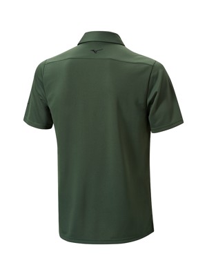 Mizuno Mens Breath Thermo Winter Jacquard Polo Shirt
