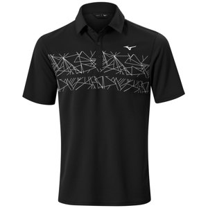 Mizuno Mens Breath Thermo Graphic Polo Shirt