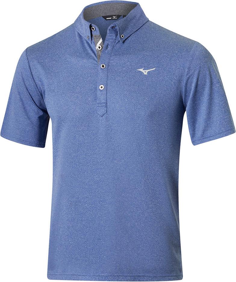 Mizuno Mens Melange Polo Shirt