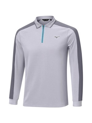 Mizuno Mens Showdown Long Sleeve Polo Shirt
