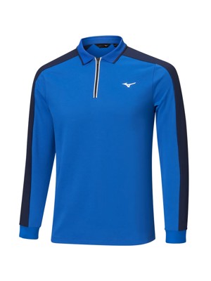 Mizuno Mens Showdown Long Sleeve Polo Shirt