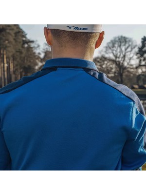 Mizuno Mens Showdown Long Sleeve Polo Shirt