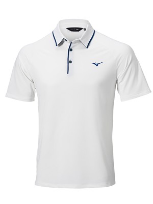 Mizuno Mens Classic Pique Short Sleeve Polo Shirt