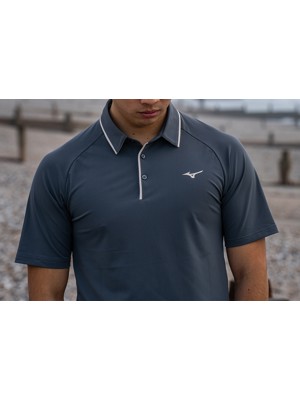 Mizuno Mens Classic Pique Short Sleeve Polo Shirt