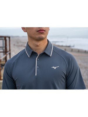 Mizuno Mens Classic Pique Short Sleeve Polo Shirt