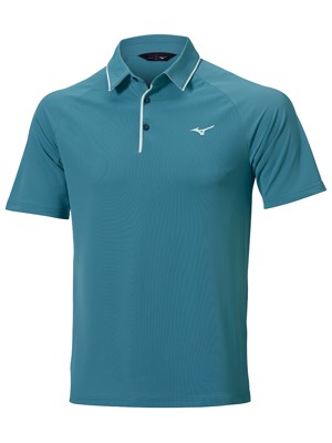 Mizuno Mens Classic Pique Short Sleeve Polo Shirt