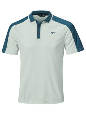 Mizuno Mens Showdown Knitted Short Sleeve Polo Shirt