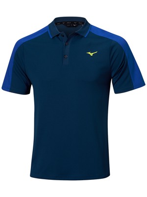 Mizuno Mens Showdown Knitted Short Sleeve Polo Shirt