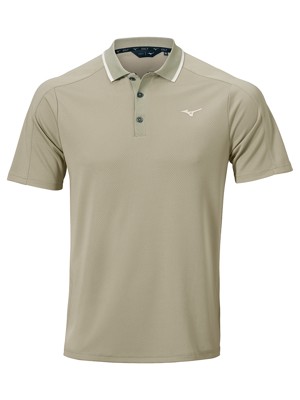 Mizuno Mens Showdown Knitted Short Sleeve Polo Shirt