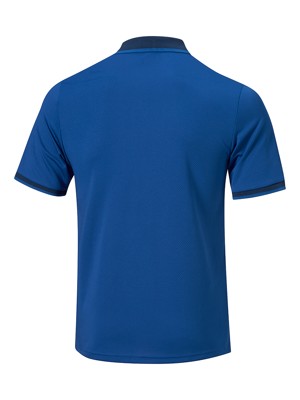 Mizuno Mens Rib Knitted Short Sleeve Polo Shirt