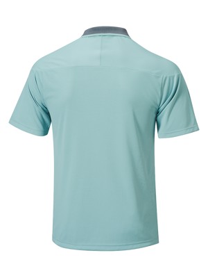 Mizuno Mens Block Interlock Short Sleeve Polo Shirt