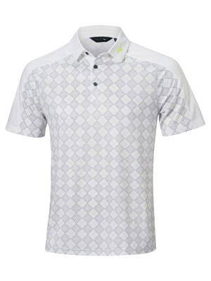 Mizuno Mens Dynamic Graphic Polo Shirt
