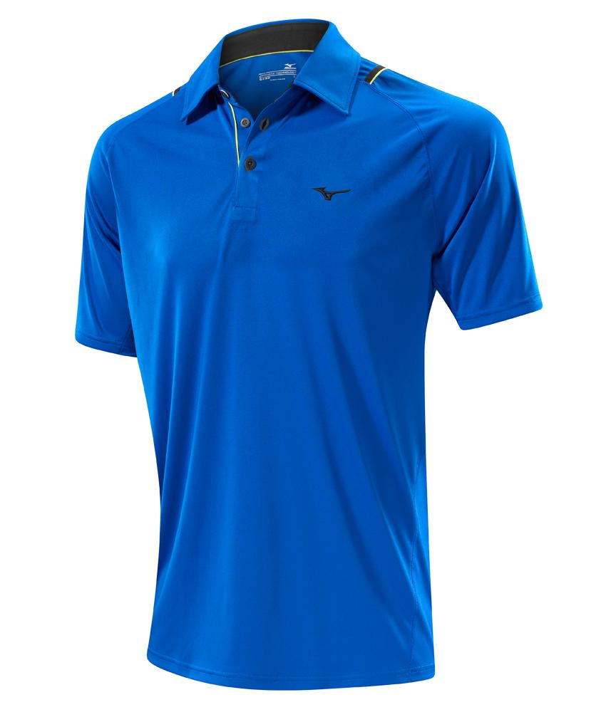 Mizuno Mens Flat Knit Laser Golf Polo Shirt 2014