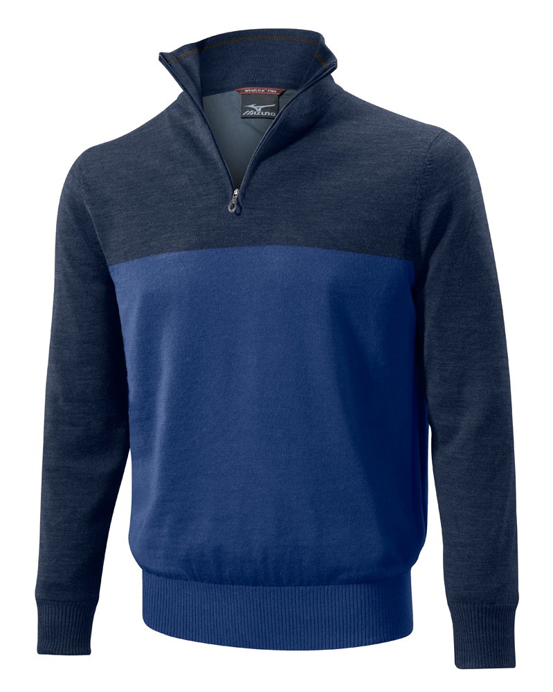 Mizuno Mens Hayate Zip Lined Sweater - Golfonline