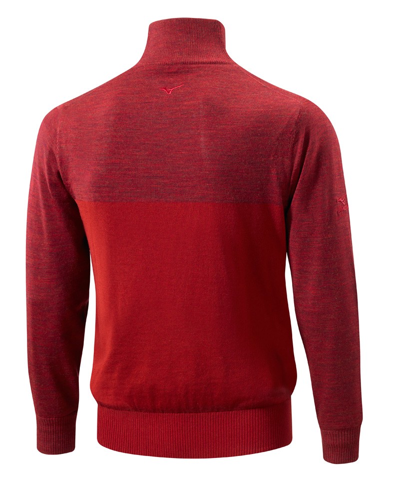 Mizuno Mens Hayate Zip Lined Sweater - Golfonline