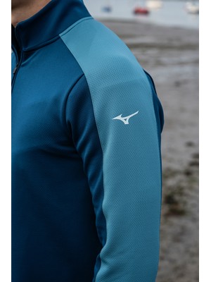 Mizuno Mens Elevated Warm Quarter Zip Pullover