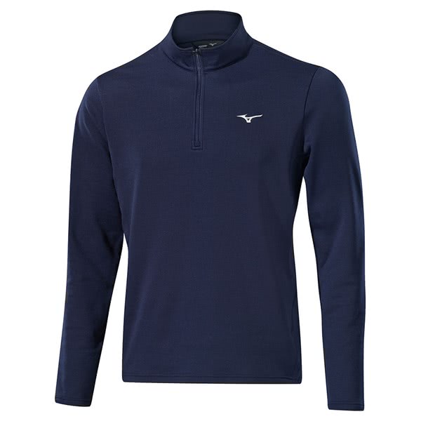 Mizuno Mens Breath Thermo Quarter Zip Pullover - Golfonline