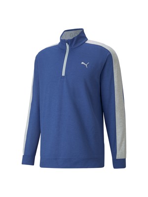 Puma Mens Cloudspun T7 Quarter Zip Pullover Top