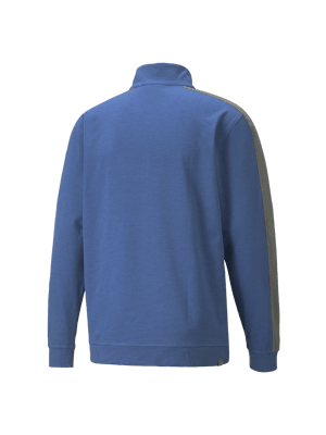 Puma Mens Cloudspun T7 Quarter Zip Pullover Top