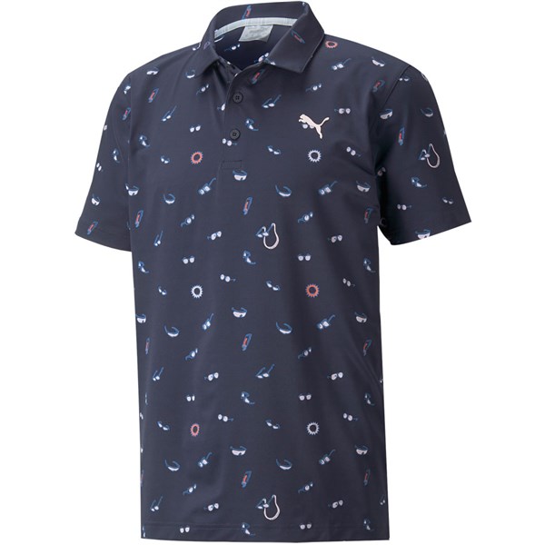 Puma on sale ditsy polo