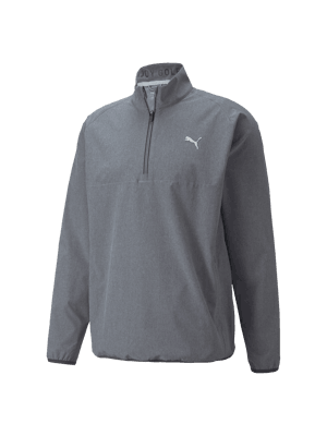 Puma Mens Marin Woven 1/4 Zip Top