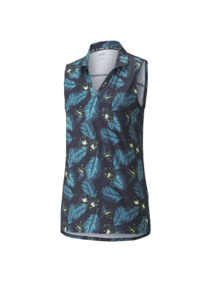 Puma Ladies Cloudspun Paradise Sleeveless Polo Shirt