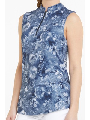 Puma Ladies Cloudspun Iris Sleeveless Polo Shirt