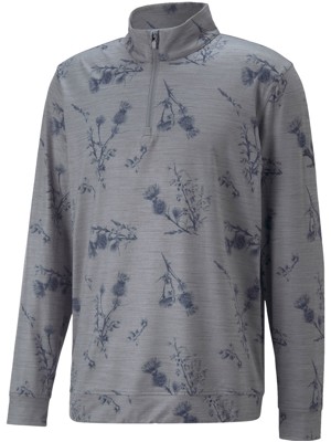 Puma Mens Cloudspun Lowlands 1/4 Zip Pullover